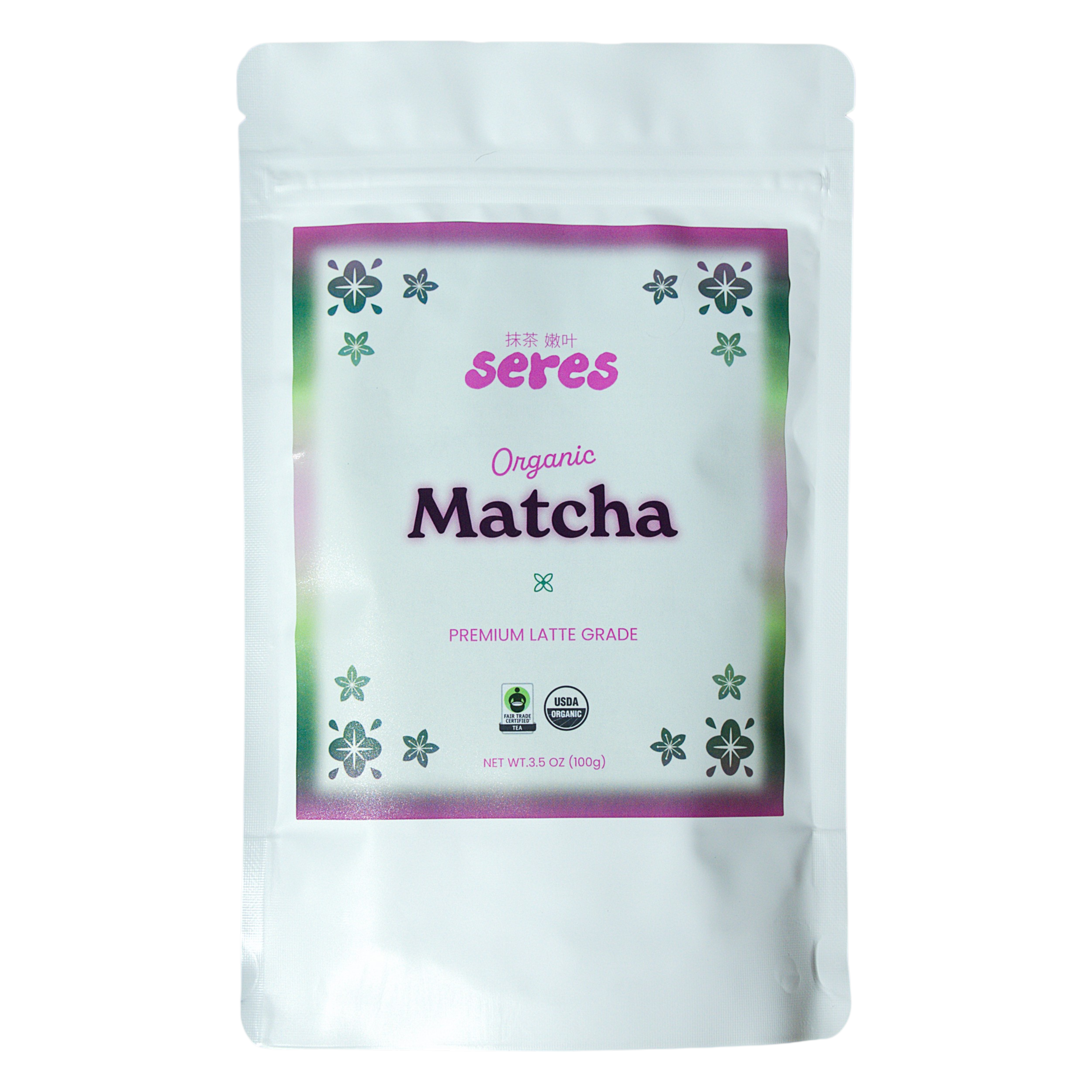 Seres Matcha Organic Daily 100g Pouch