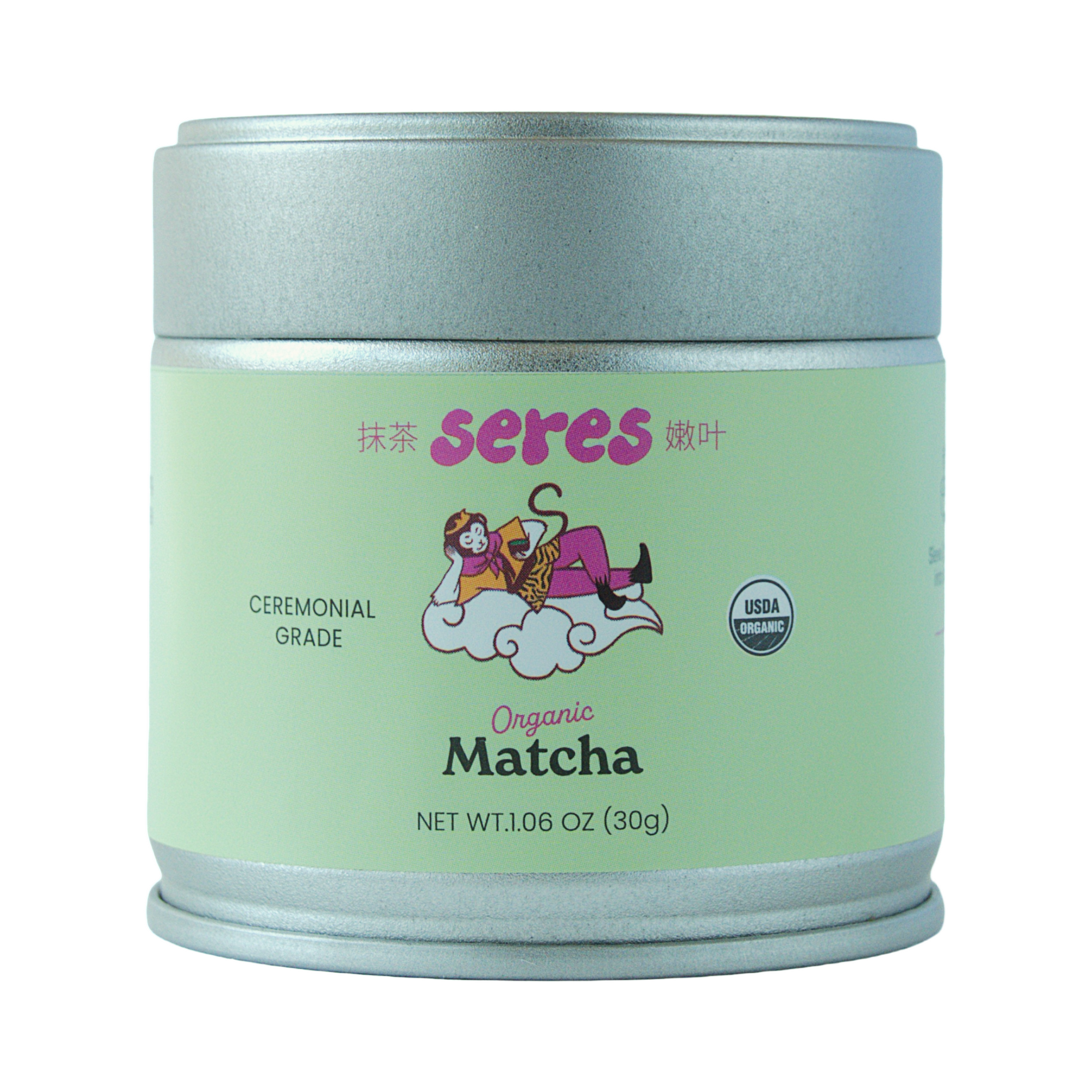 Seres Matcha Organic Ceremonial Grade 30g Tin